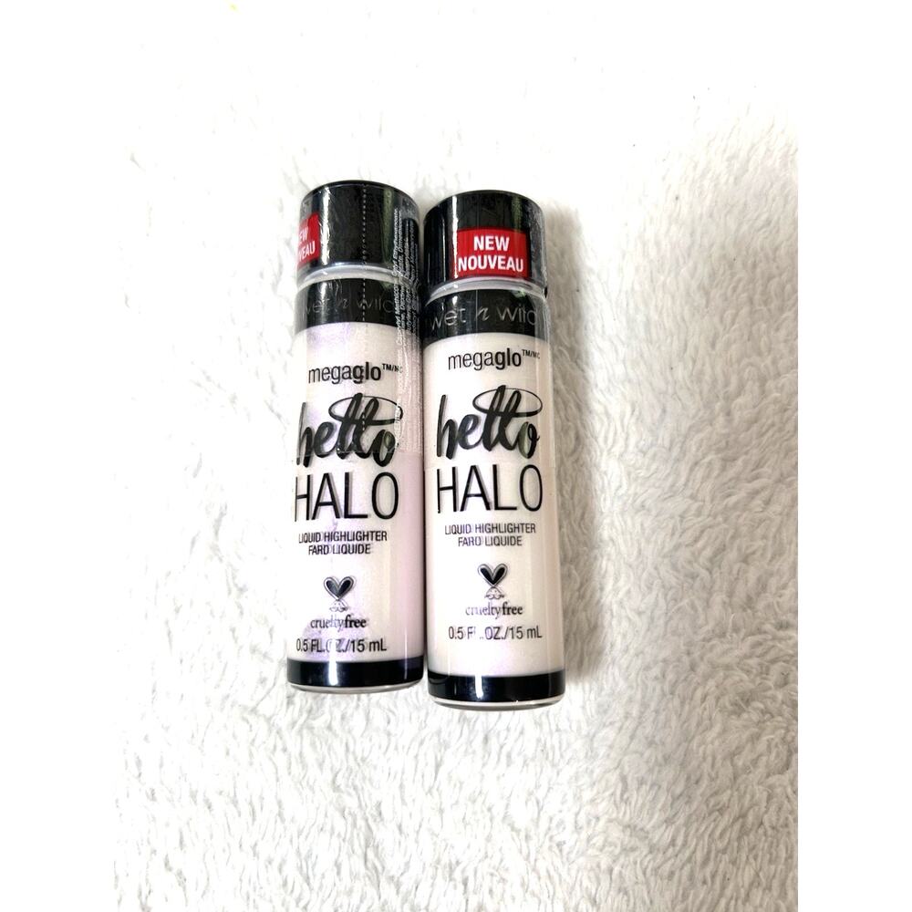 Wet n Wild Megaglo Hello Halo Liquid Highlighter, 303A Holographic. QTY: 2